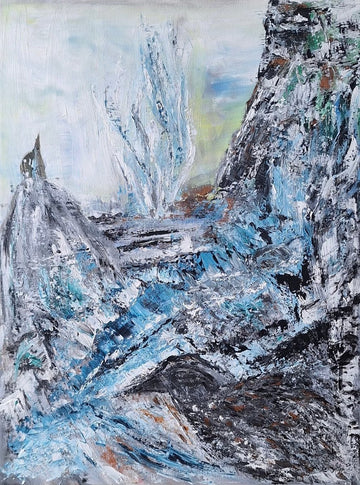 Huldufólk í klettagjá